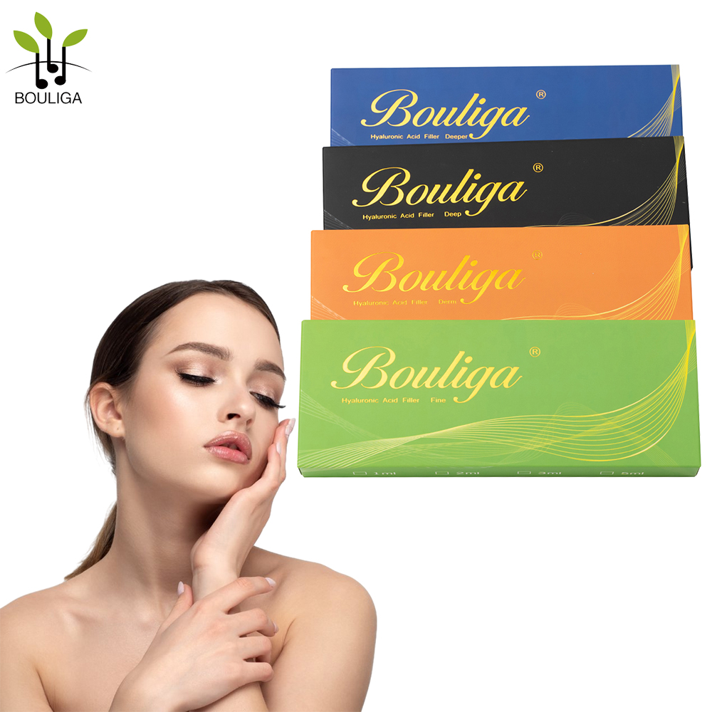 Bouliga Dermal dolgu 2ml dudaklar ve kırışıklıklar için kullanın